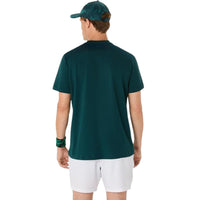 ASICS Court SS Top Men T-Shirt Roundneck | Lightweight Breathable Sports Tee for Training & Casual Wear - Best Price online Prokicksports.com