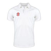 Gray Nicolls GN 10 Pro Performance Cricket T-Shirt – Half Sleeve | Breathable Moisture-Wicking Fabric with Athletic Fit for Training & Match Wear, Off White - Best Price online Prokicksports.com