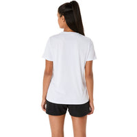 ASICS Women Court Tennis Graphic Tee | Lightweight Breathable Polyester T-Shirt with Moisture-Wicking Comfort & Tennis-Inspired Graphic Design - Best Price online Prokicksports.com