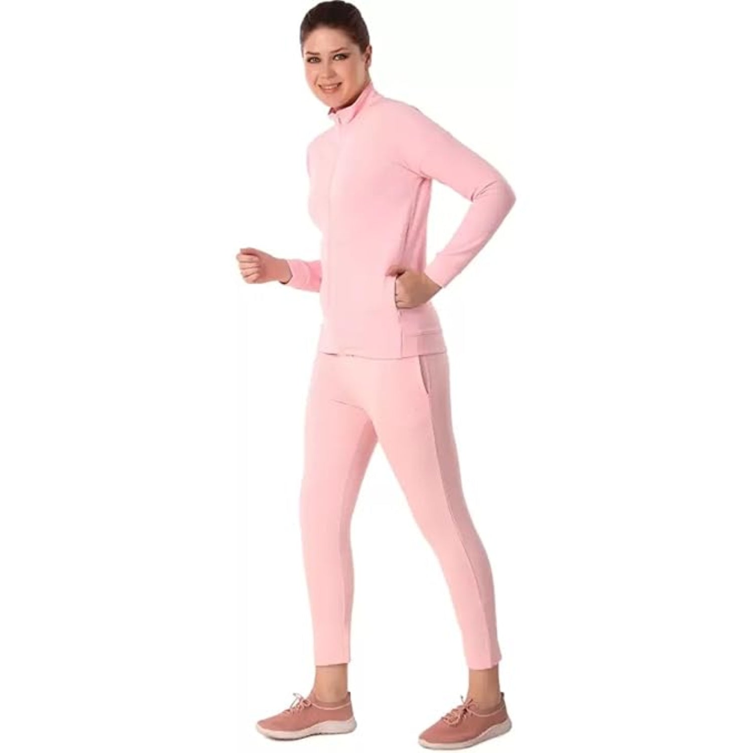 Vector X Laurel Women’s Track Suit | Lightweight Polyester Tracksuit with Breathable Fabric & Comfortable Fit for Training and Casual Wear - Best Price online Prokicksports.com