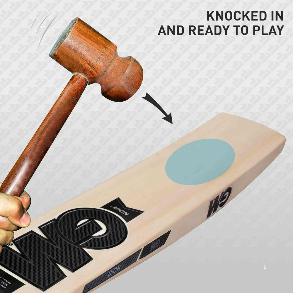 GM Maxi 303 English Willow Cricket Bat – SH (Short Handle), Lightweight Power Bat for Leather Ball Cricket - Best Price online Prokicksports.com