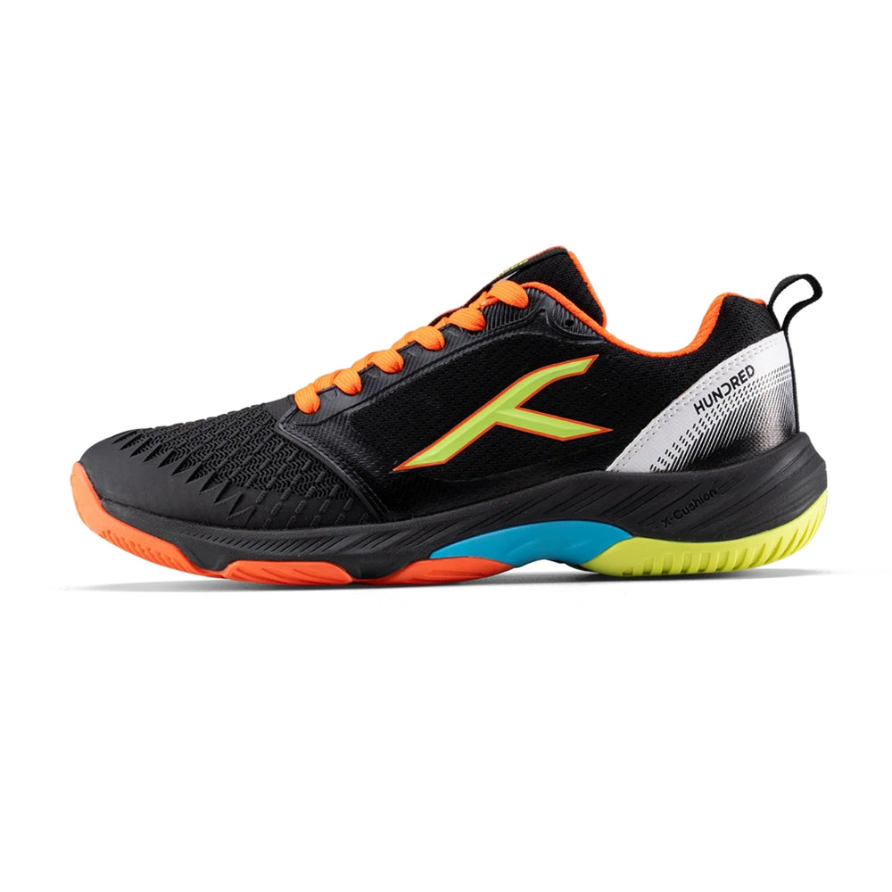 Hundred Hyper Spike Badminton Shoes | High Grip Indoor Court Shoes with Cushioned Comfort & Stability | Professional Badminton Footwear - Best Price online Prokicksports.com