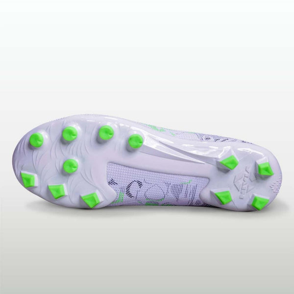 Nivia Safari Football Shoes – PU Synthetic Water-Resistant Upper, 3D Textured Design, TPU Stud Sole, EVA Sockliner | Superior Grip, Speed & Comfort for Hard Ground & Grass