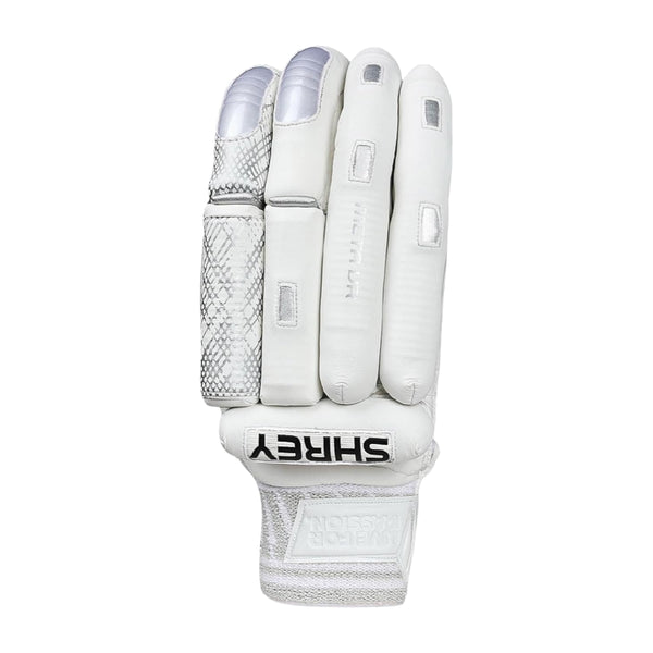 Shrey Meta VR Right Hand Batting Gloves | Premium Sheep Leather Palm with Fibre Shield Protection & Traditional Sausage Finger Design