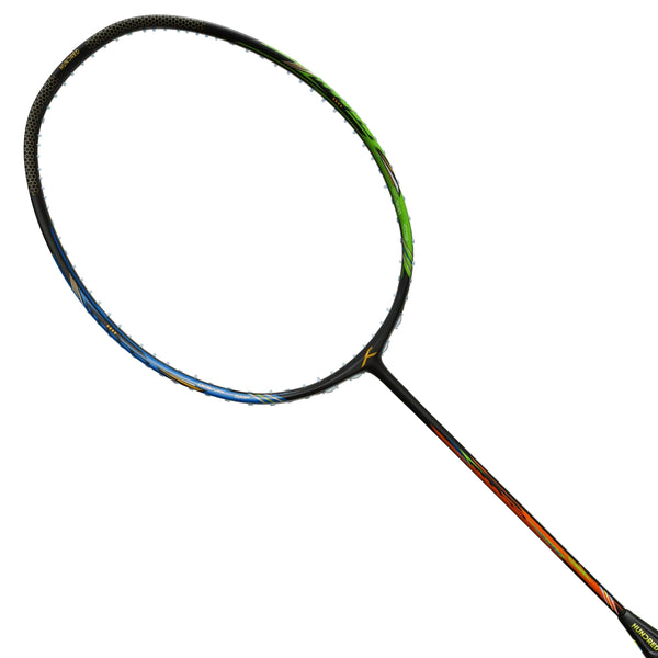 Hundred Flareon Typhoon Unstrung Badminton Racquet | Superlight Carbon Fibre Frame with CNTRL Foam Technology | Speed & Control Series