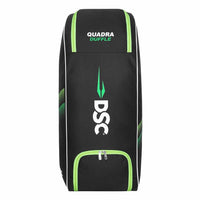 DSC Quadra Duffle Cricket Kit Bag – Black/F Yellow, Premium Duffle Style Cricket Gear Bag with Large Capacity & Durable Polyester Fabric - Best Price online Prokicksports.com