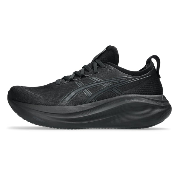 ASICS GEL-NIMBUS 27 Running Shoes (M) BLACK/GRAPHITE GREY | Premium Cushioned Neutral Running Shoes for Daily Training