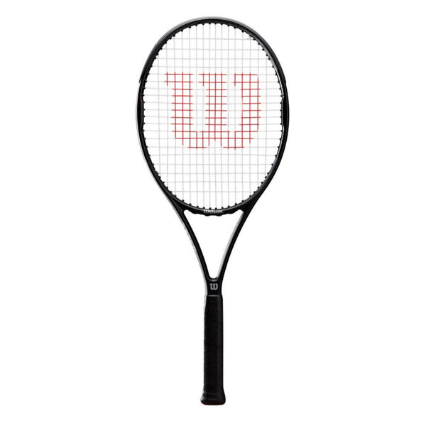 Wilson PRO Staff Precision 100 Strung Tennis Racquet (L3 - 4 3/8) Black/Silver/Red | 305g Performance Racquet