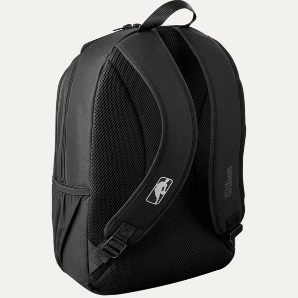 Wilson WZ6015005 NBA Team Backpack Black | Durable Sports Bag for Basketball Fans | Lightweight Backpack for Gear, Shoes, School & Accessories