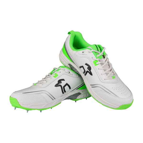 Kookaburra Pro 3.1 Spike Cricket Shoes – Premium Performance Spikes (3D Fly Knit Mesh, Q-Lock Lacing)