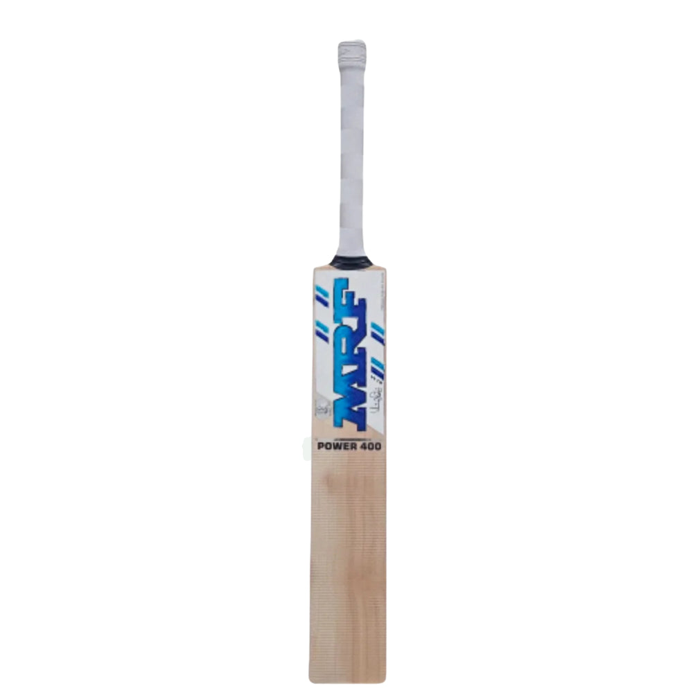 MRF Power 400 English Willow Cricket Bat, Short Handle | Grade 4 English Willow with Thick Edges & Balanced Pickup - Best Price online Prokicksports.com