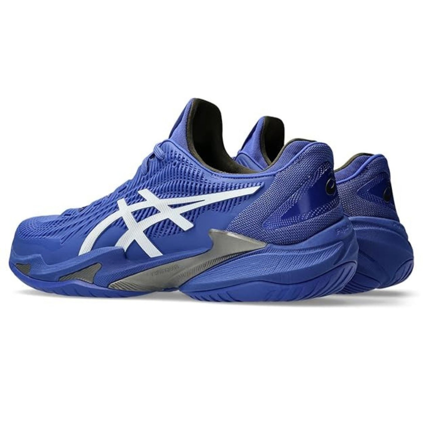 ASICS Court FF 3 Men’s Tennis Shoes – Tuna Blue/Pure Silver | Djokovic‑Inspired Zero‑Step Outsole & TWISTRUSS™ Support - Best Price online Prokicksports.com