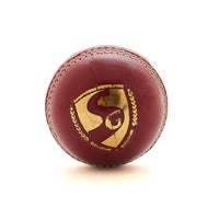 SG Super 50 Cricket Leather Ball, Red – Adult, Alum‑Tanned 2‑Piece 50‑Over Match Ball (Pack of 12) - Best Price online Prokicksports.com