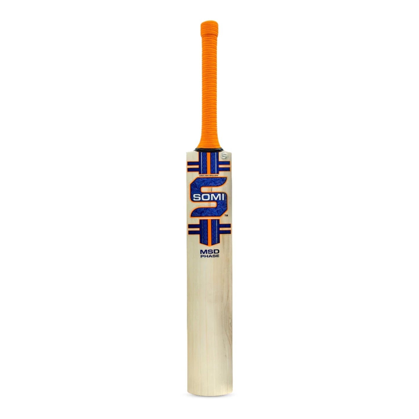 Somi MSD Phase English Willow Cricket Bat – SH | Grade B Willow with Thick Edges, Mid-Low Sweet Spot & Sarawak Cane Handle for Power & Control - Best Price online Prokicksports.com