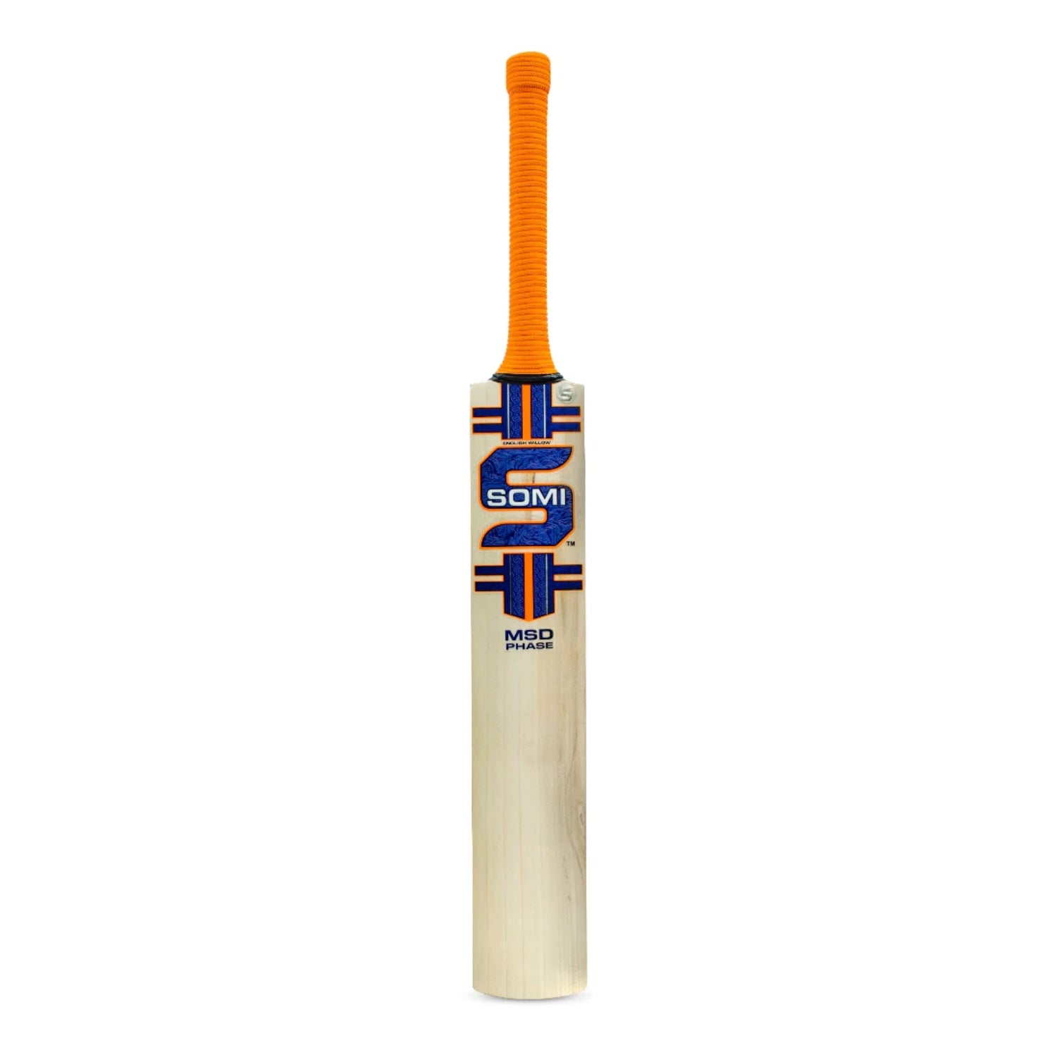 Somi MSD Phase English Willow Cricket Bat – SH | Grade B Willow with Thick Edges, Mid-Low Sweet Spot & Sarawak Cane Handle for Power & Control - Best Price online Prokicksports.com