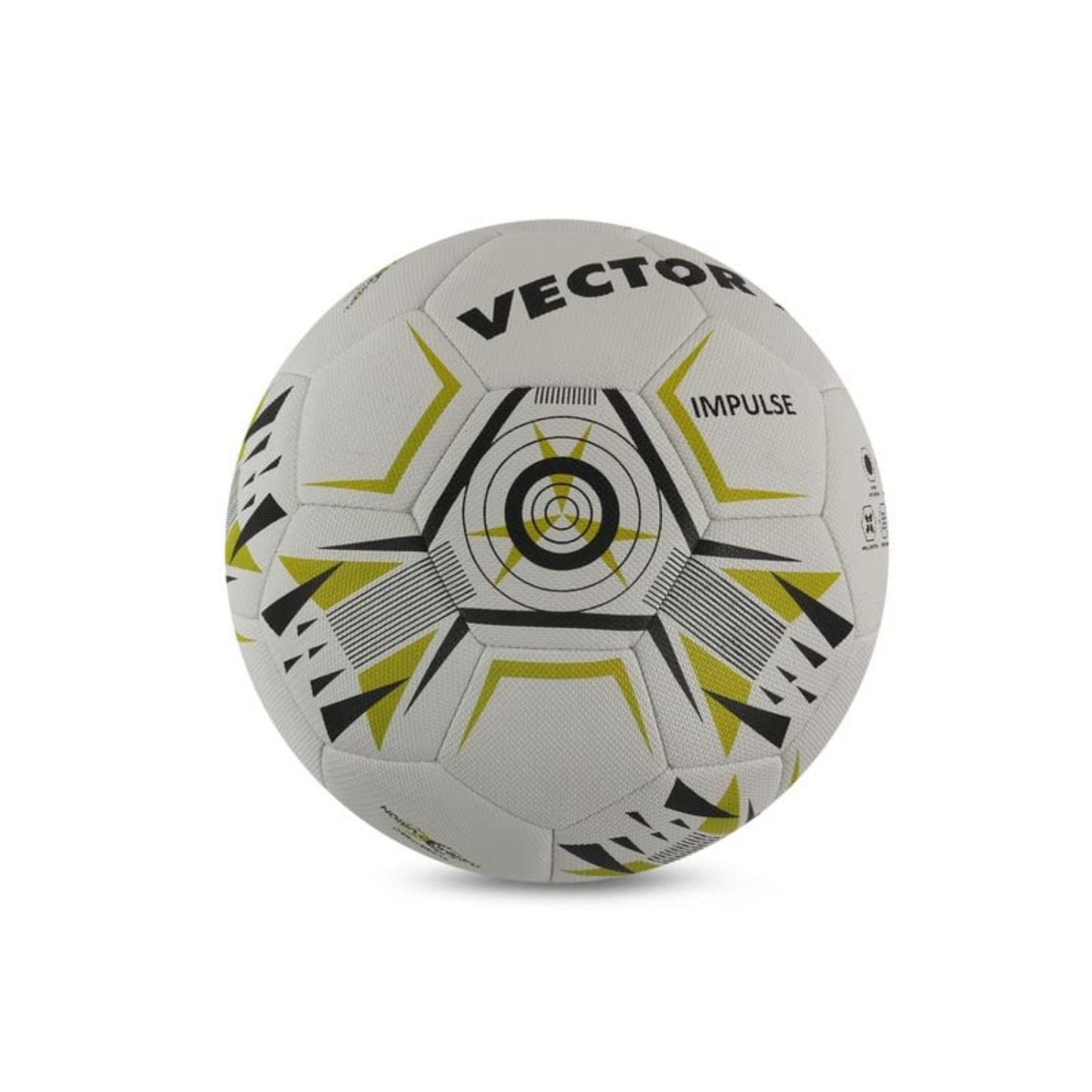Vector X Impulse Thermo Fusion Football – Size 5 | Seamless Thermo Bonded Football for Training & Matches (White/Green) - Best Price online Prokicksports.com