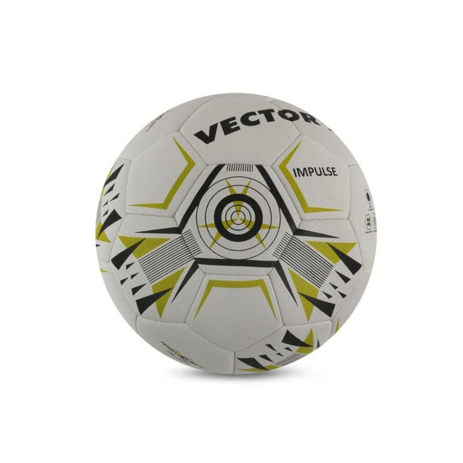 Vector X Impulse Thermo Fusion Football – Size 5 | Seamless Thermo Bonded Football for Training & Matches (White/Green) - Best Price online Prokicksports.com