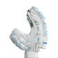 DSC Pro Right Hand Batting Gloves – Men’s (White/Sky Blue) | Professional Grip with Leather Palm & Multi-Flex Protection - Best Price online Prokicksports.com