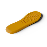 HUNDRED Soft Glide Insoles, Black/Yellow | Ultra-Soft Cushioned Insole with Anti-Slip Grip & All-Day Comfort - Best Price online Prokicksports.com