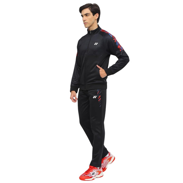 Yonex 3122 Men’s Track Suit – 100% Polyester Knit Warm‑Up Jacket & Long Pants, Lightweight Athletic Fit