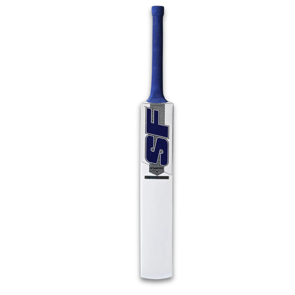 SF Synthetic Cover Kashmir Willow Cricket Bat – Short Handle | Full Profile Blade with Protective Cover & Massive Edges - Best Price online Prokicksports.com