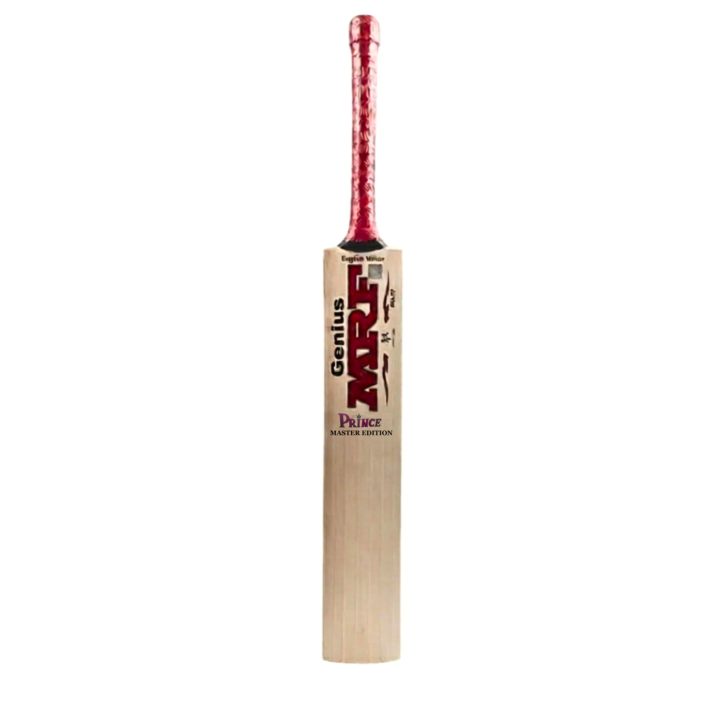 MRF Prince Master Edition English Willow Cricket Bat – Size 6 | Premium Junior Willow with Thick Edges & Balanced Power Performance - Best Price online Prokicksports.com