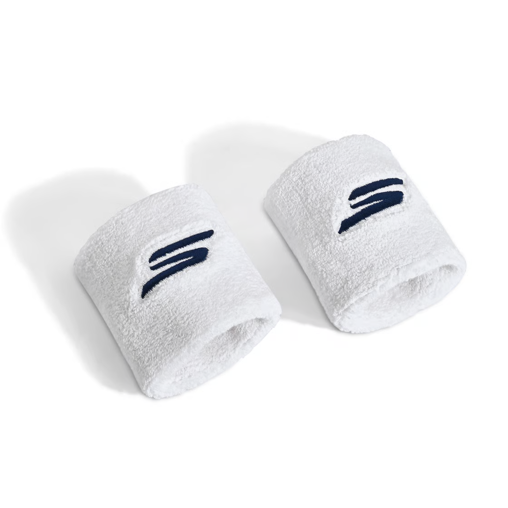 Skechers Performance Wrist Band (Pack of 1 Pair) | High-Absorbency Cotton Blend | Elasticated Sweatband for Gym, Tennis & Running - Best Price online Prokicksports.com