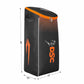 DSC Hold All X2 Cricket Kit Bag – Black/Orange, Large Capacity Cricket Gear Bag with Durable Fabric & Multiple Compartments - Best Price online Prokicksports.com