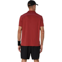ASICS Court Polo Men T-Shirt Roundneck | Breathable & Stylish Sports Polo Tee - Best Price online Prokicksports.com
