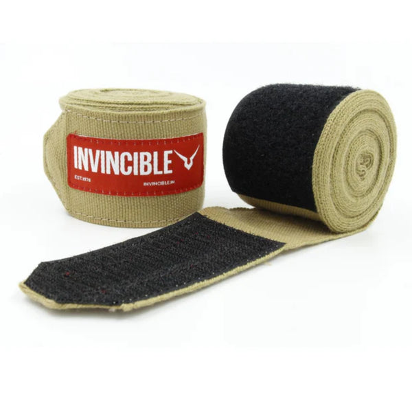 Invincible Mexican Style Budget Stretchable Hand Wraps | Elastic Boxing Hand Wraps with Moisture-Wicking Fabric & Hook-and-Loop Closure