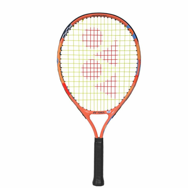 Yonex JR 21 Strung Tennis Racquet – Junior Aluminium Frame with ISOMETRIC Head Shape for Kids Beginners (185g, G4 5 3/8)