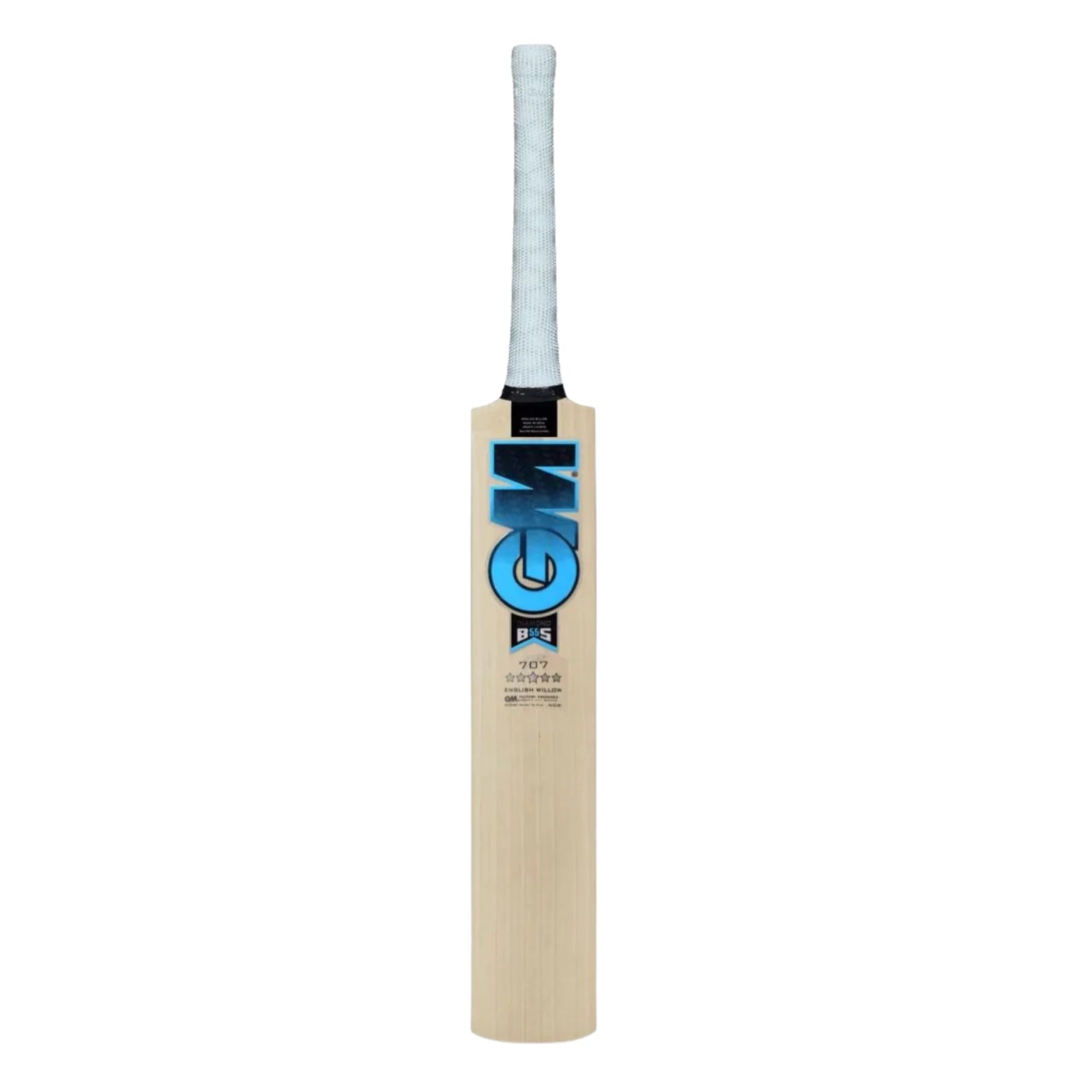 GM Diamond 707 English Willow Cricket Bat – Short Handle | Grade 2 Willow with Powerarc Profile & Dynamic Sweet Spot - Best Price online Prokicksports.com