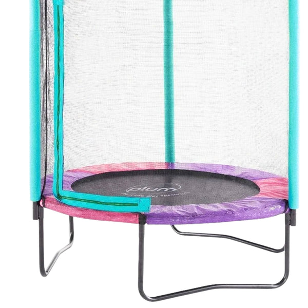 Plum Junior Trampoline & Safety Enclosure 4.5ft | Kids Outdoor Jumping Trampoline with Net Protection | Model 30200