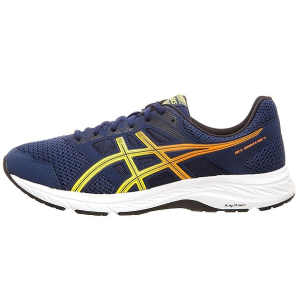 ASICS GEL-CONTEND 5 Running Shoes for Men – Blue Expanse/Sour Yuzu