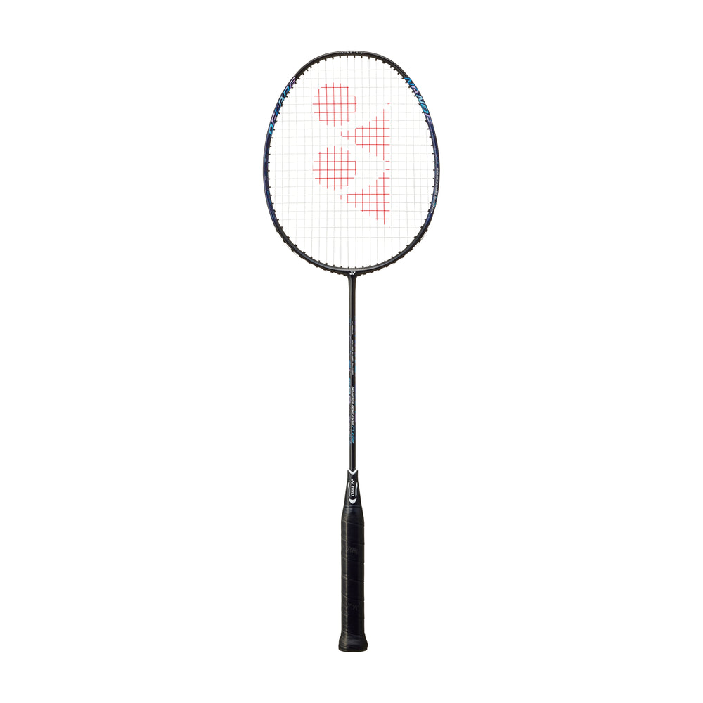Yonex Nanoflare 002 Clear Strung Badminton Racquet – 4U4 (Black/Blue) | Head-Light Speed with Flexible Shaft & ISOMETRIC Frame - Best Price online Prokicksports.com