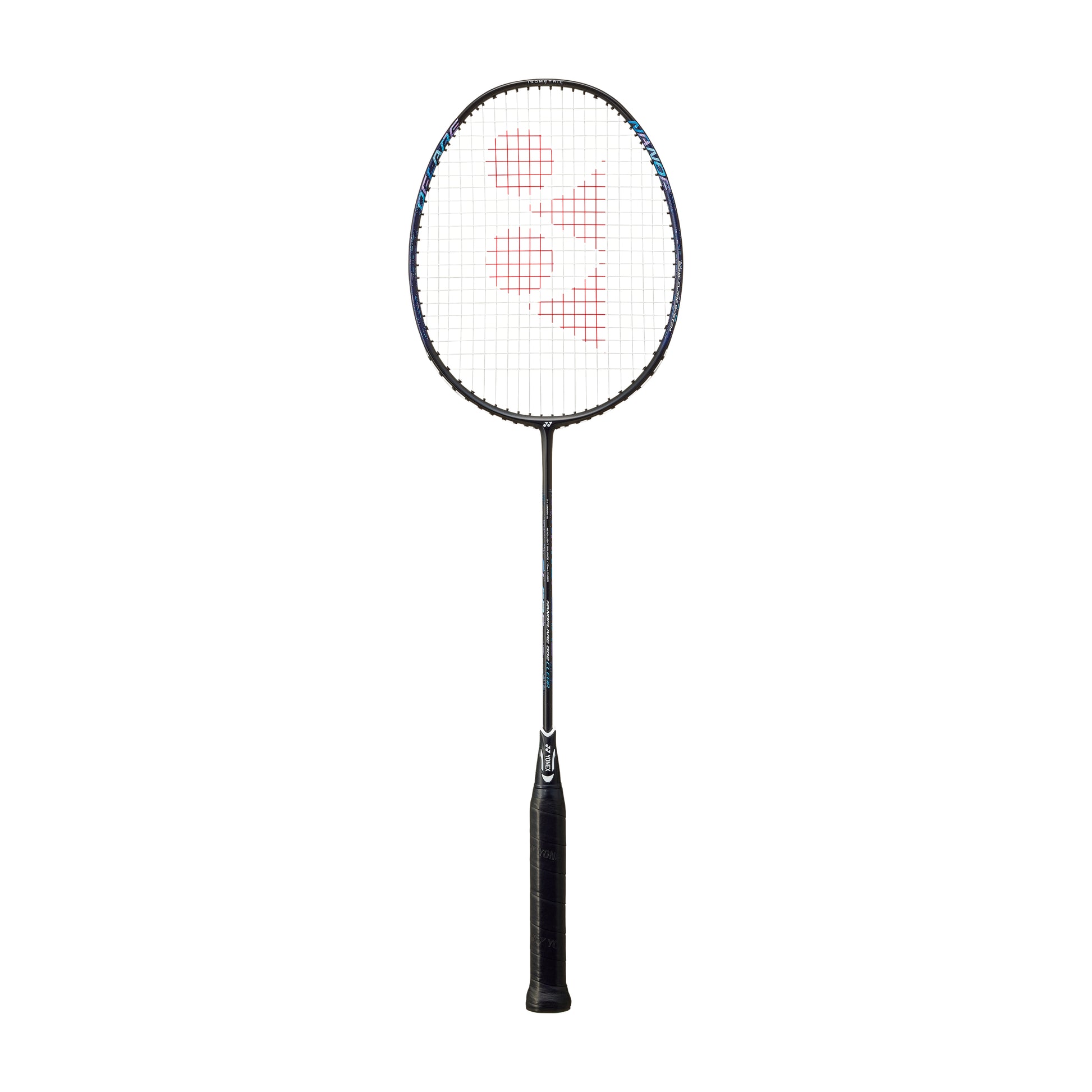 Yonex Nanoflare 002 Clear Strung Badminton Racquet – 4U4 (Black/Blue) | Head-Light Speed with Flexible Shaft & ISOMETRIC Frame - Best Price online Prokicksports.com