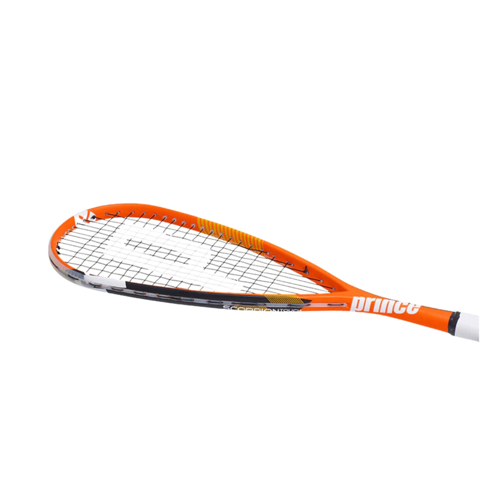 Prince Scorpian Touch 350 Squash Racquet – Orange | Control-Focused Frame with Lightweight Feel for Precision Play - Best Price online Prokicksports.com