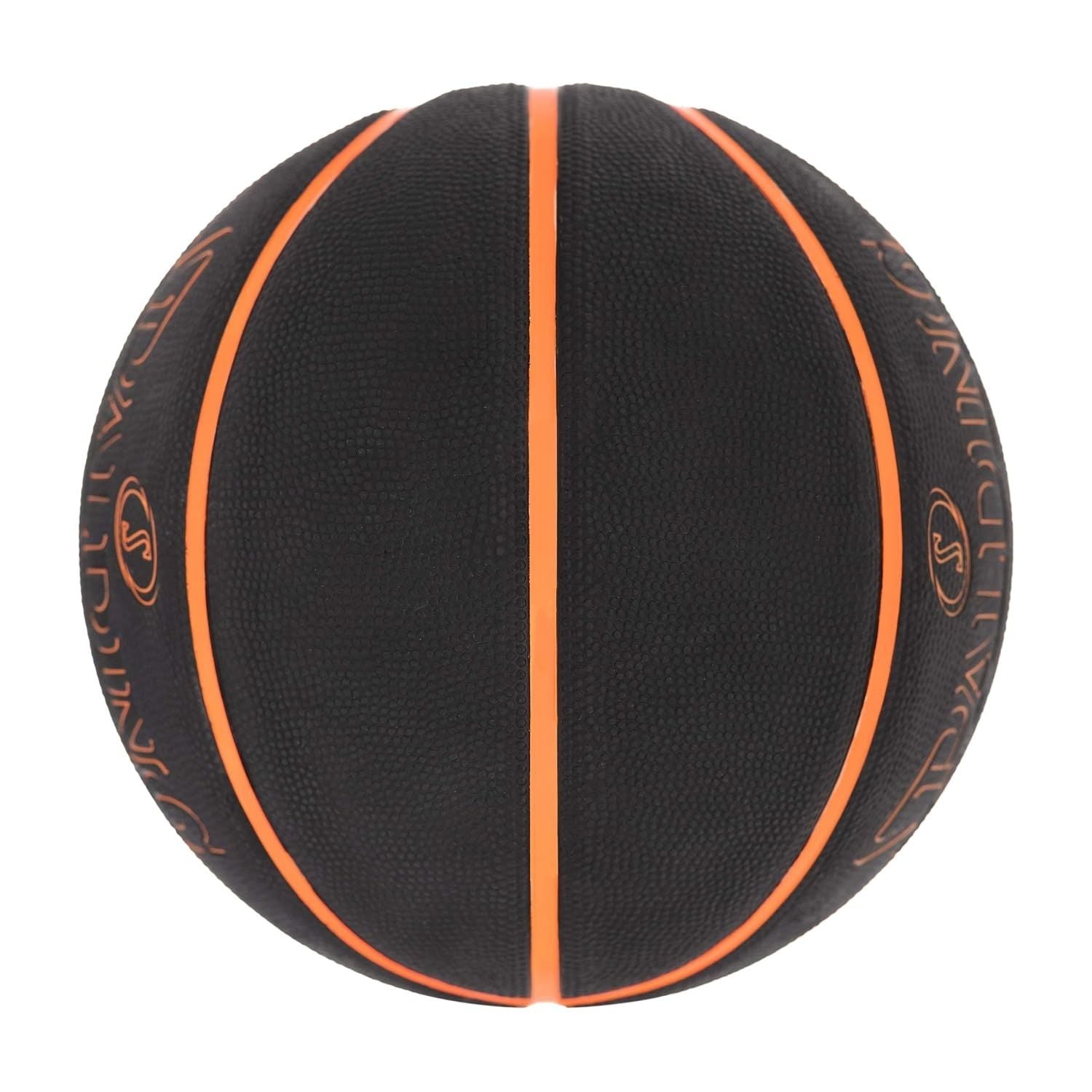 Spalding Street Phantom Outdoor Basketball – Size 7, Soft Grip Rubber, Deep Channel Street Ball for Concrete & Asphalt Courts - Best Price online Prokicksports.com
