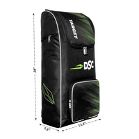 DSC Target Cricket Kit Bag – Spacious Cricket Gear Bag with Durable Fabric, Multiple Compartments & Professional Design - Best Price online Prokicksports.com