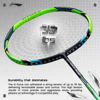 Li-ning G-Force 8900 Extra Strong Strung Badminton Racquet with Full Cover | 3U | BWF Approved Training & Match Racquet - Best Price online Prokicksports.com