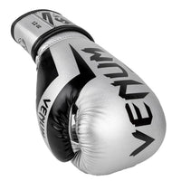 Venum Elite Boxing Gloves | Premium Synthetic Leather | Triple-Density Foam | Anatomical Grip | Hook & Loop Closure | Training/Sparring (10oz-18oz) - Best Price online Prokicksports.com