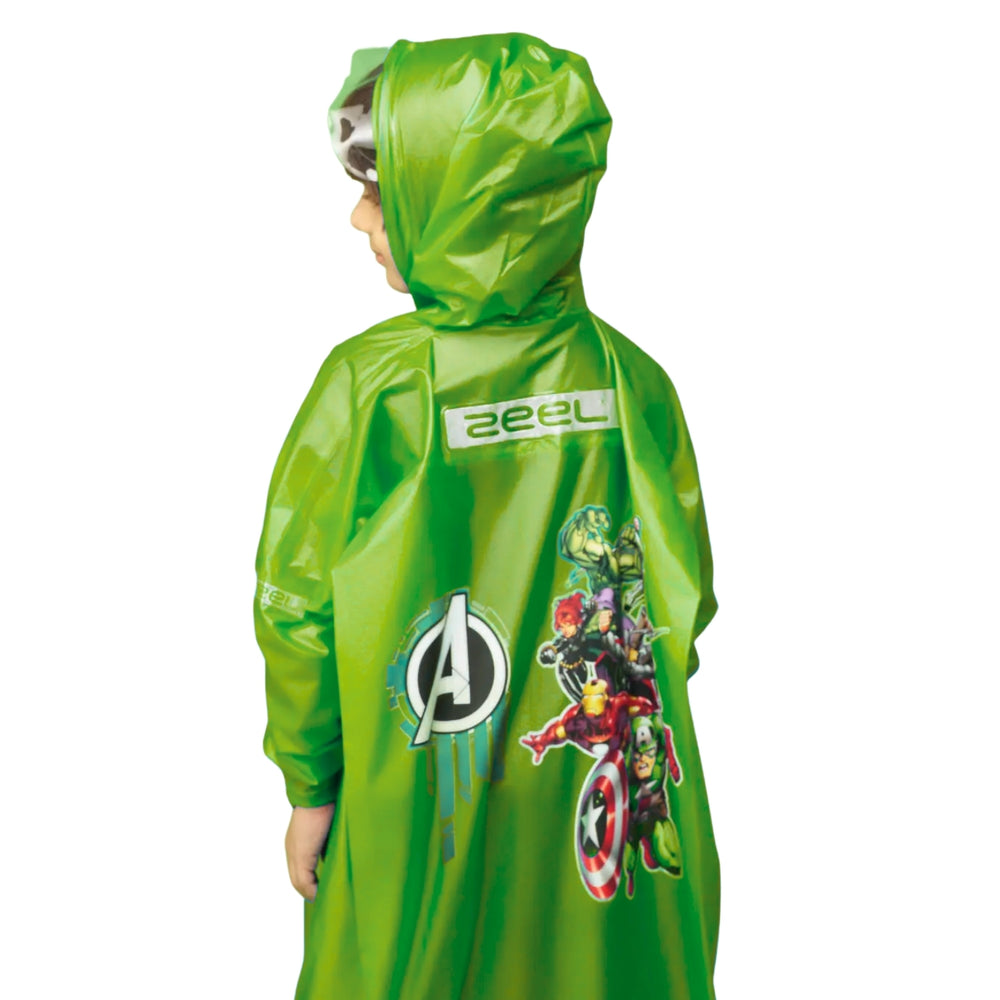 Zeel PG05 Kids Full Raincoat | Waterproof Full-Length Rainwear for Children