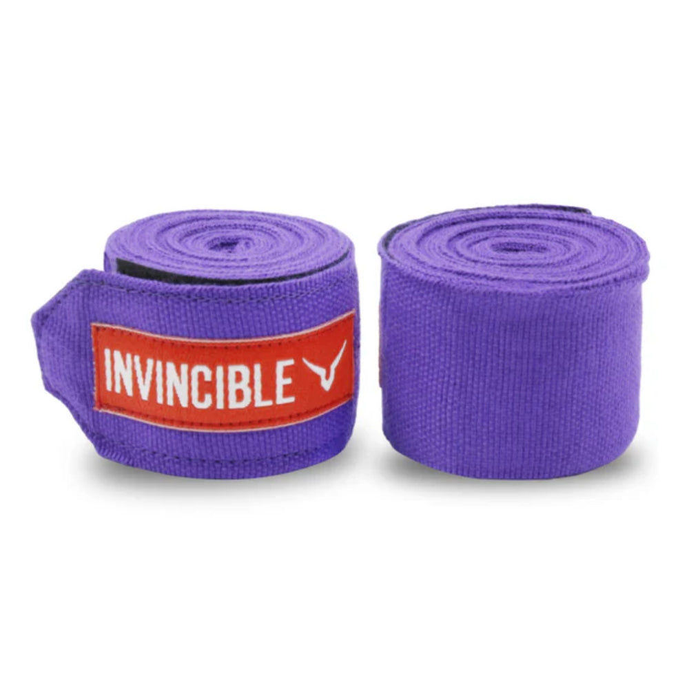 Invincible Mexican Style Budget Stretchable Hand Wraps | Elastic Boxing Hand Wraps with Moisture-Wicking Fabric & Hook-and-Loop Closure