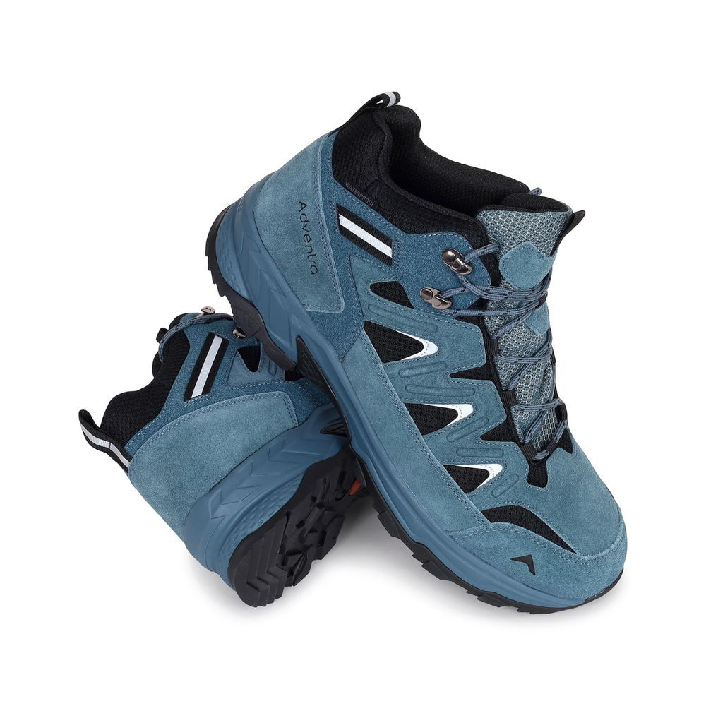 Adventra All-Season Waterproof Hiking Shoes | Tough on the Trail, Soft on Your Feet, Shock-Absorbing EVA Midsole, Reinforced Double Stitching, Traction Outsole