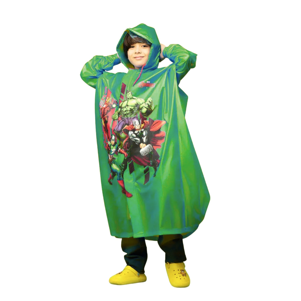 Zeel PG05 Kids Full Raincoat | Waterproof Full-Length Rainwear for Children