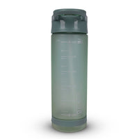 Vector X 600ML Plastic Sports Water Bottle | Leak-Proof Flip Top Cap | Non-Toxic BPA Free | Hydration Bottle with Easy Carry Handle & Volume Markings - Best Price online Prokicksports.com