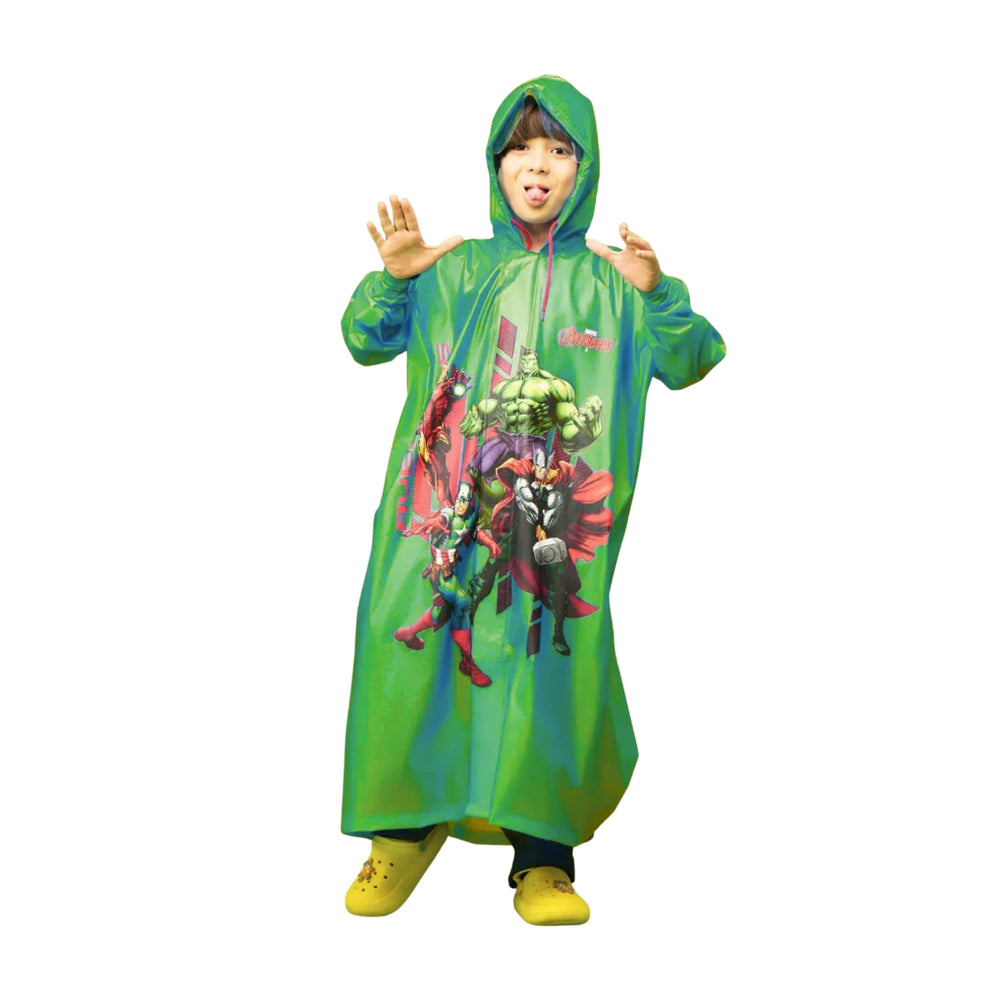 Zeel PG05 Kids Full Raincoat | Waterproof Full-Length Rainwear for Children