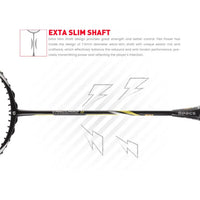 Apacs Vanguard 11 Unstrung Badminton Racquet | High Modulus Graphite | Head Heavy Balance | Maximum Power | Durable Frame | Ideal for Intermediate & Advanced Players - Best Price online Prokicksports.com