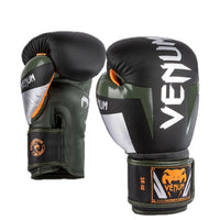 Venum Elite Boxing Gloves | Premium Synthetic Leather | Triple-Density Foam | Anatomical Grip | Hook & Loop Closure | Training/Sparring (10oz-18oz) - Best Price online Prokicksports.com