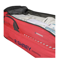 Shrey 3334 Legacy Wheelie 150 Cricket Kitbag | Spacious, Durable & Easy-to-Carry Cricket Gear Bag | Premium Cricket Kit Bag with Wheels - Best Price online Prokicksports.com